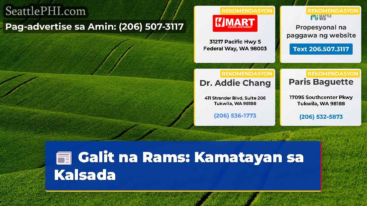 balita sa Seattle SeattlePHI