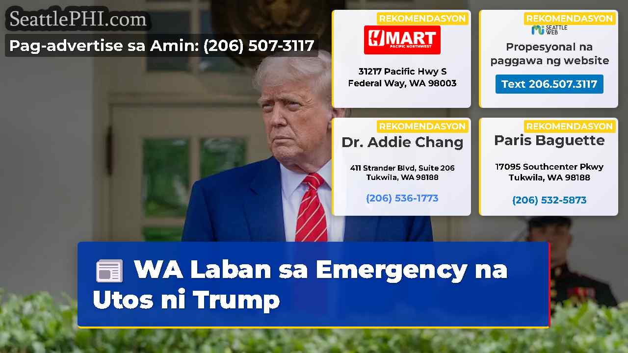 WA Laban sa Emergency na Utos ni Trump