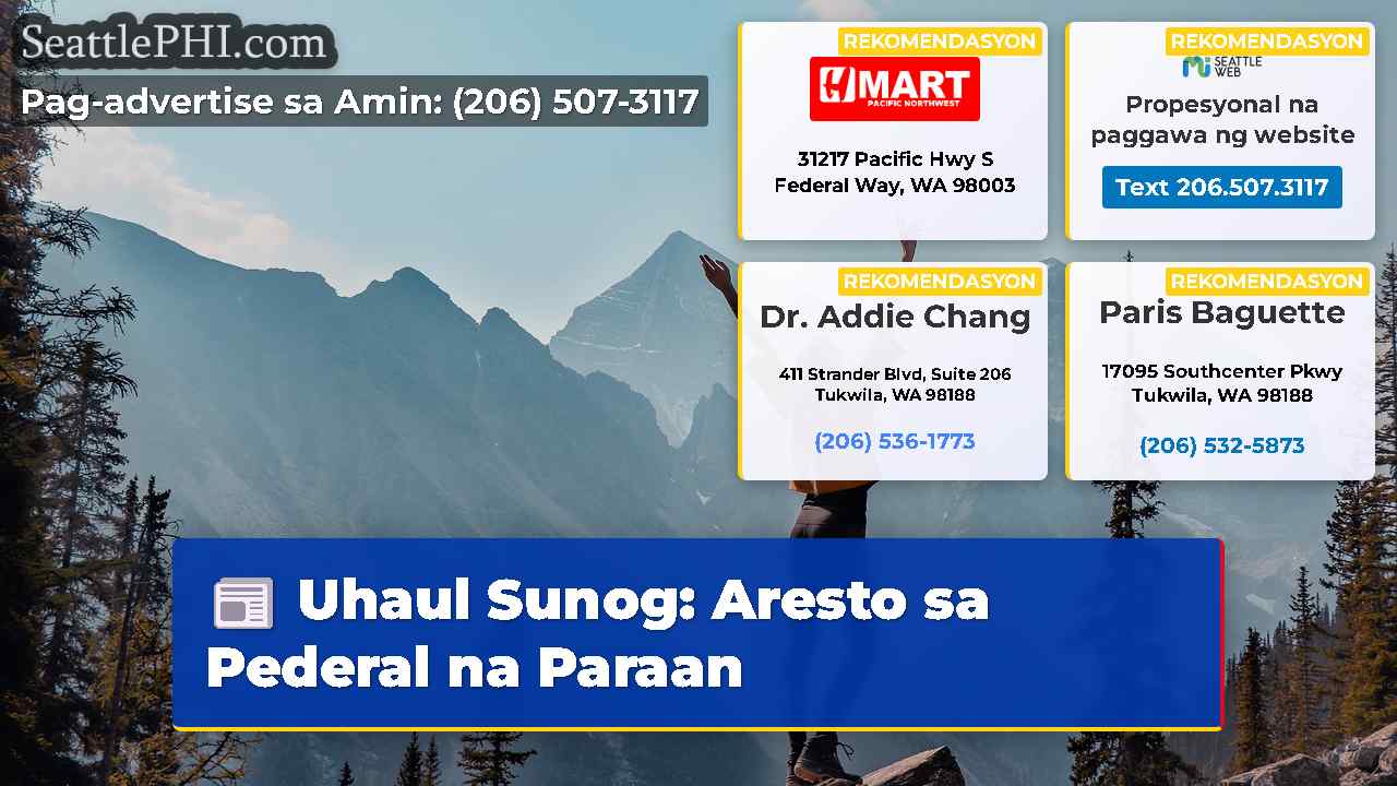 balita sa Seattle SeattlePHI