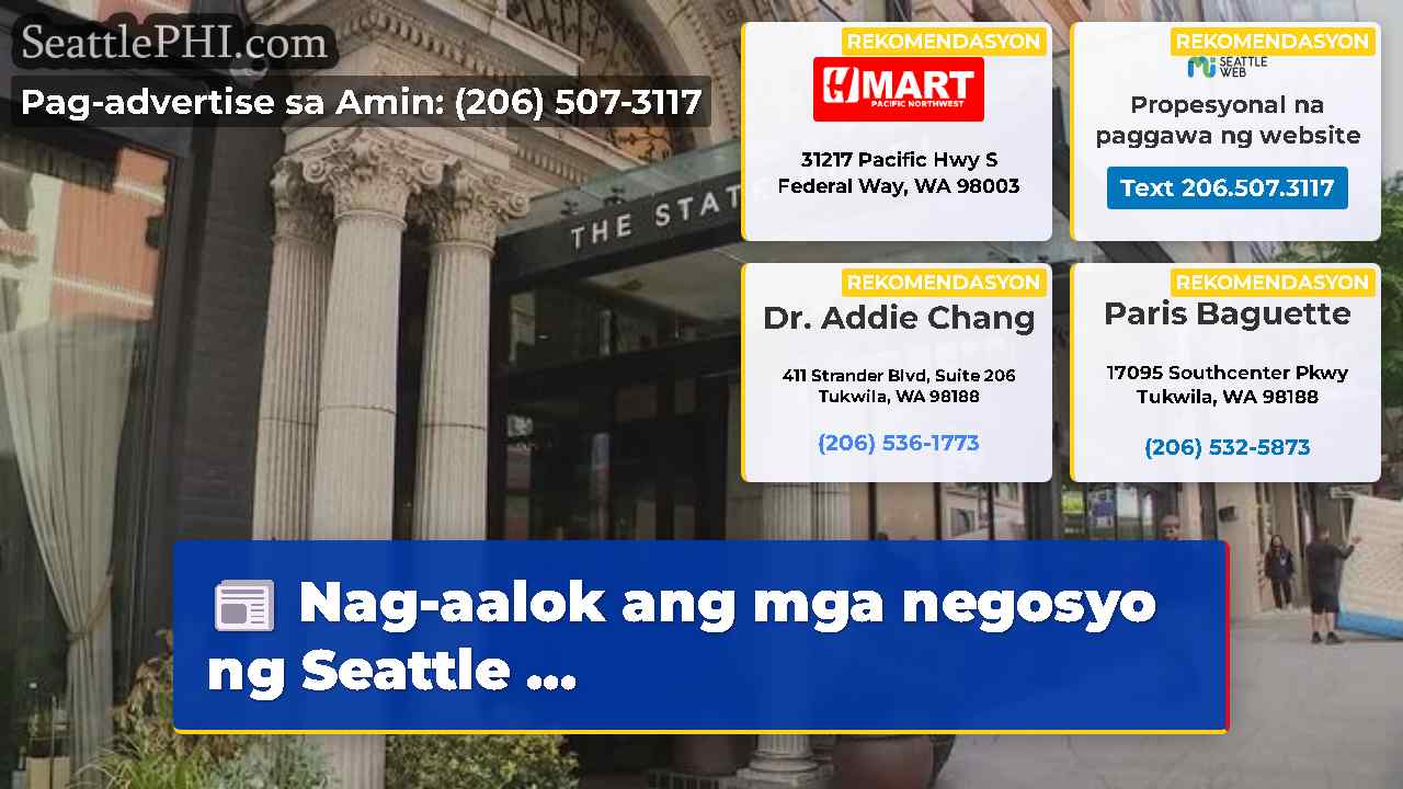 balita sa Seattle SeattlePHI