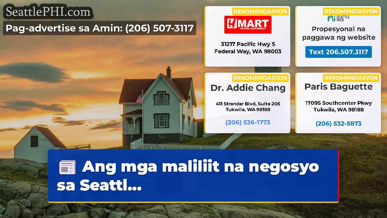 balita sa Seattle SeattlePHI