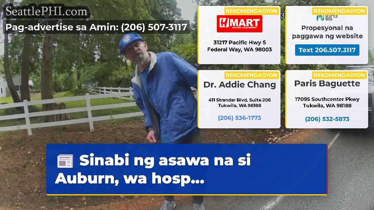 Sinabi ng asawa na si Auburn wa hosp…