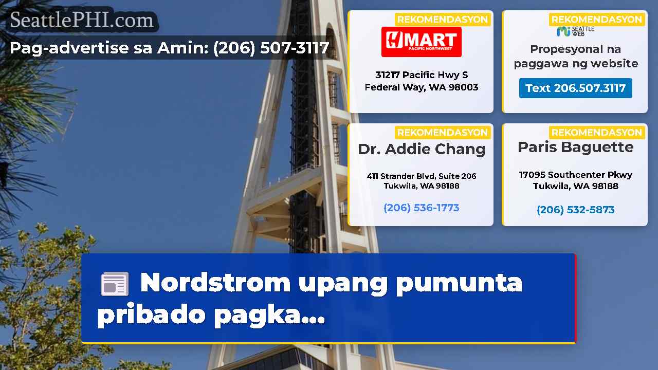balita sa Seattle SeattlePHI