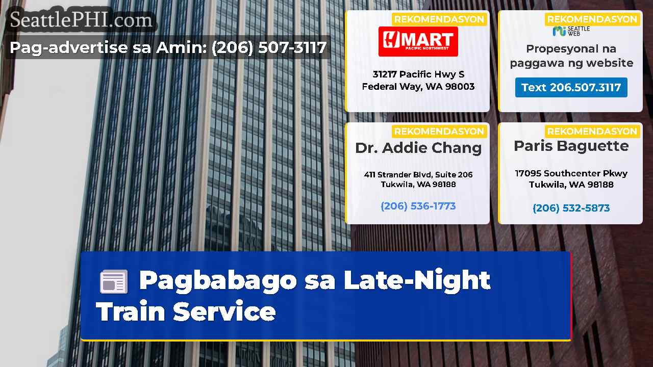 balita sa Seattle SeattlePHI