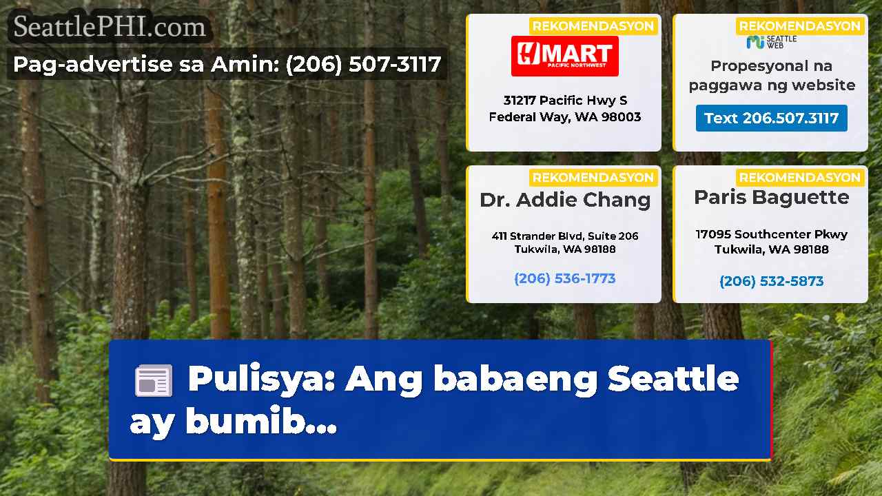 balita sa Seattle SeattlePHI