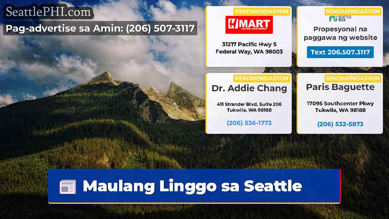 balita sa Seattle SeattlePHI