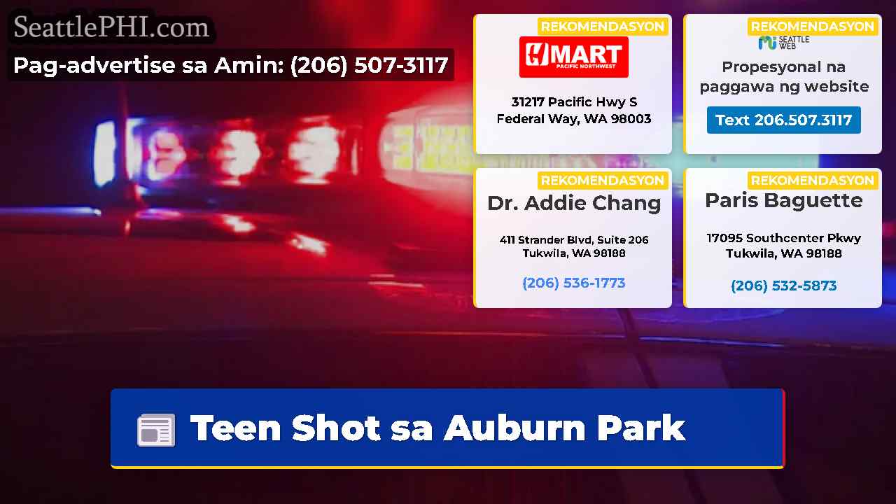 Teen Shot sa Auburn Park