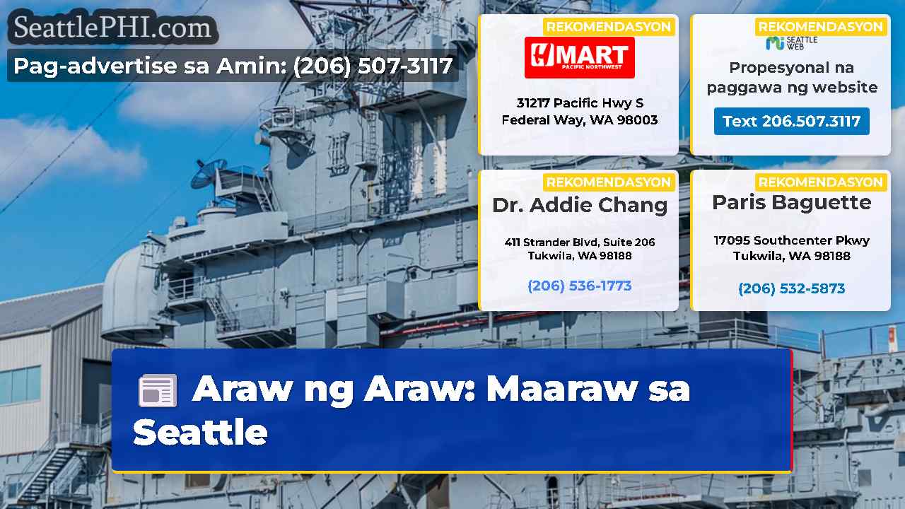 Araw ng Araw: Maaraw sa Seattle