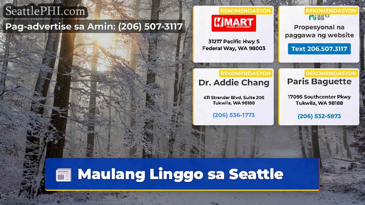 balita sa Seattle SeattlePHI