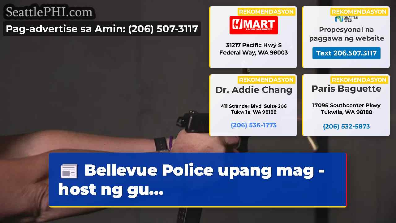 Bellevue Police upang mag -host ng gu...