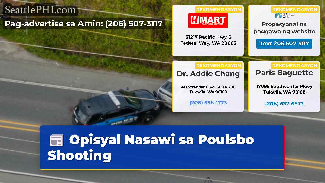 Opisyal Nasawi sa Poulsbo Shooting