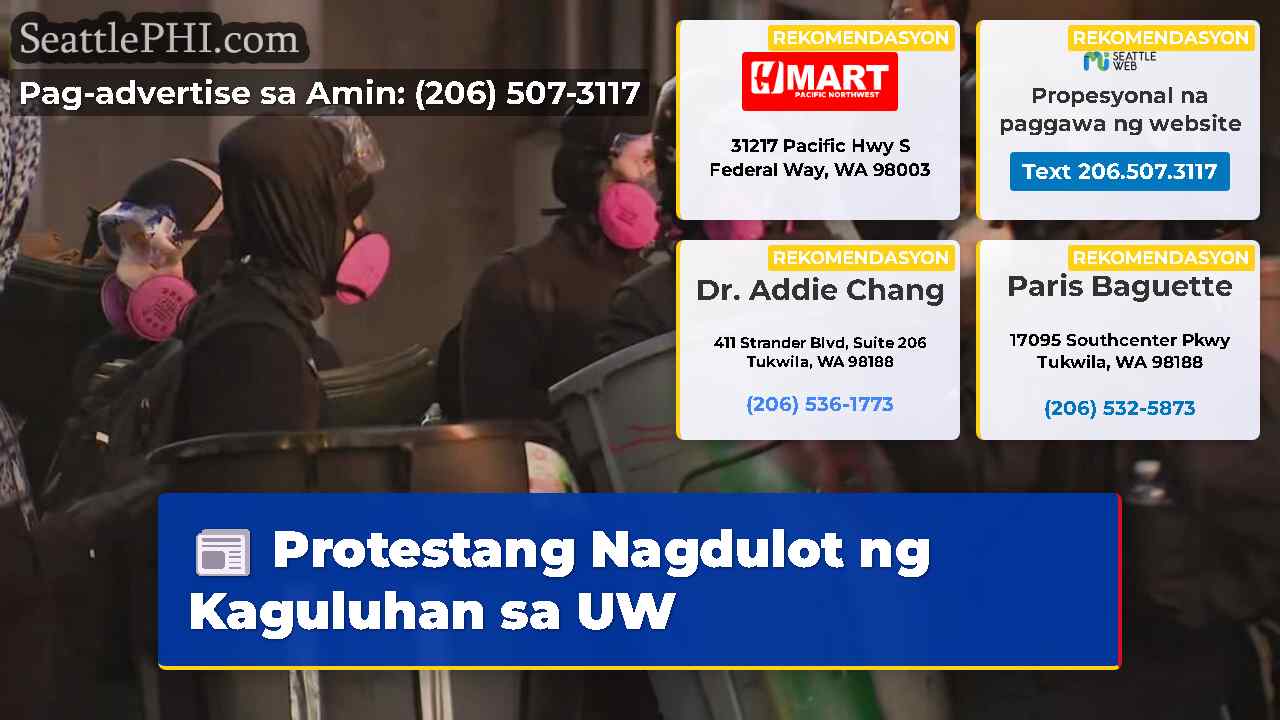 Protestang Nagdulot ng Kaguluhan sa UW