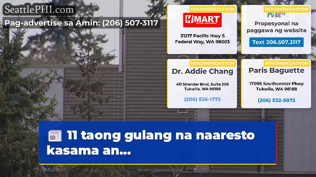 balita sa Seattle SeattlePHI