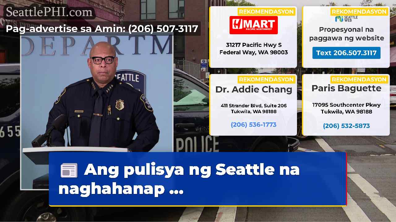 Ang pulisya ng Seattle na naghahanap ...