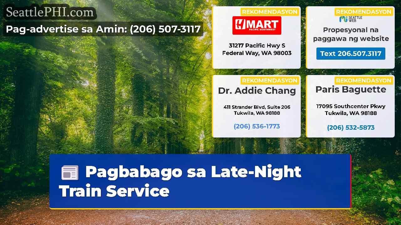 balita sa Seattle SeattlePHI