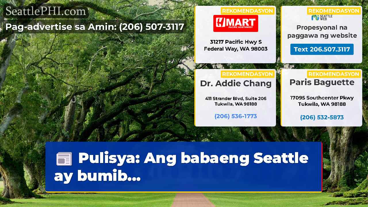 balita sa Seattle SeattlePHI