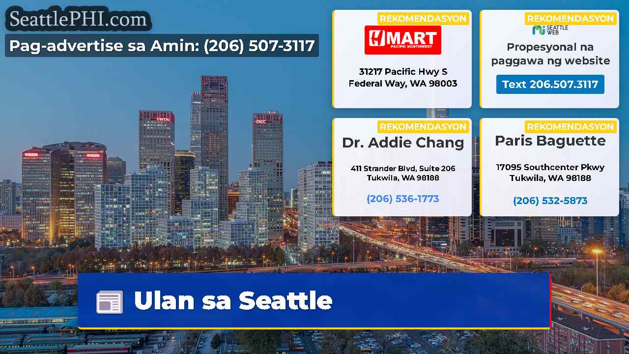 balita sa Seattle SeattlePHI