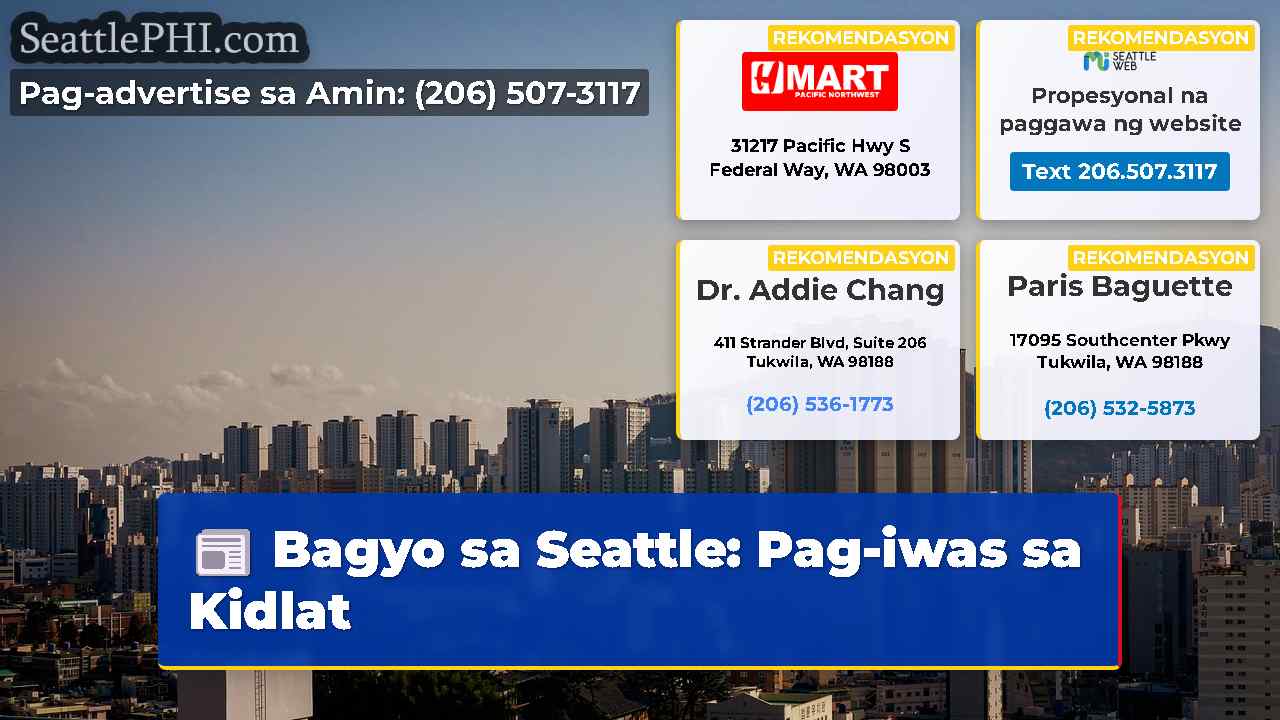 balita sa Seattle SeattlePHI