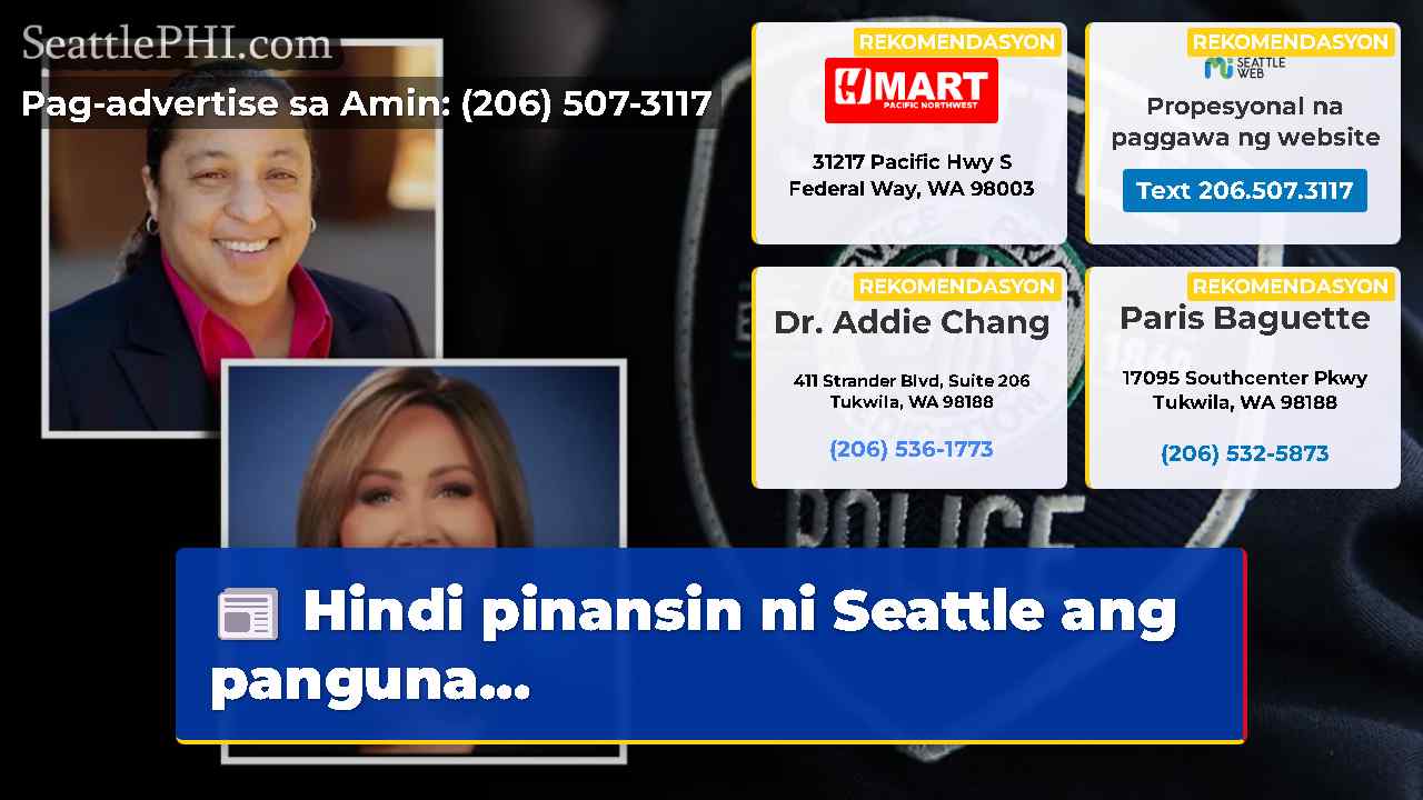 Hindi pinansin ni Seattle ang panguna...