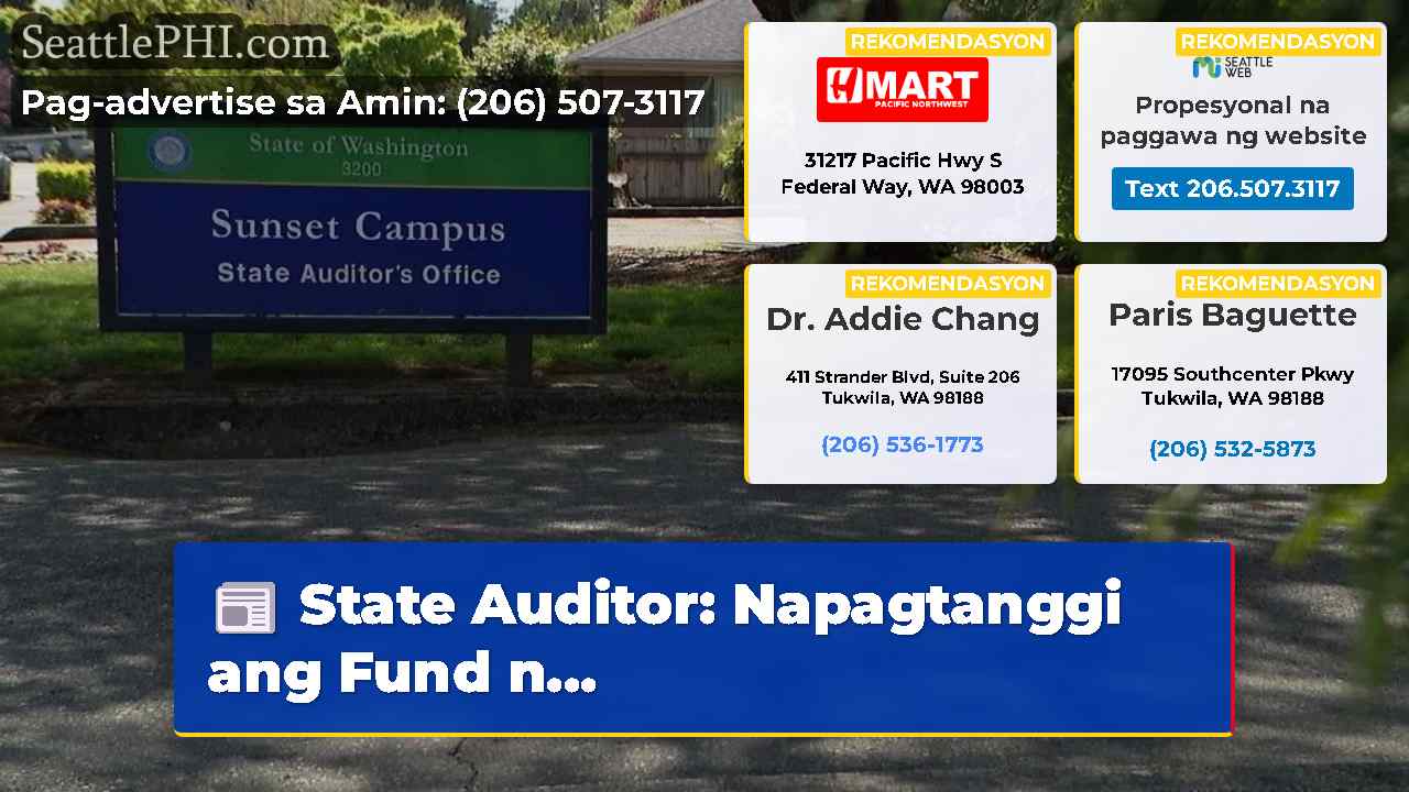 State Auditor: Napagtanggi ang Fund n...