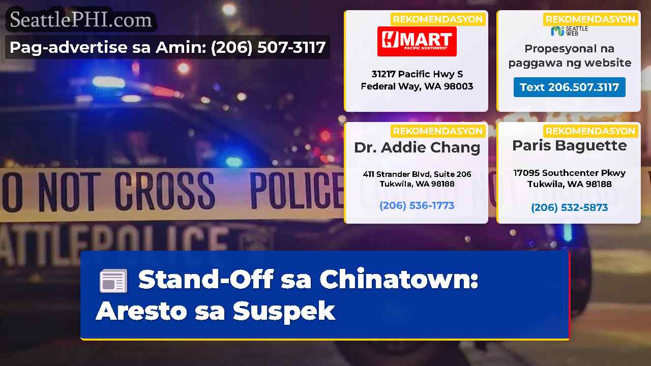 Stand-Off sa Chinatown: Aresto sa Suspek