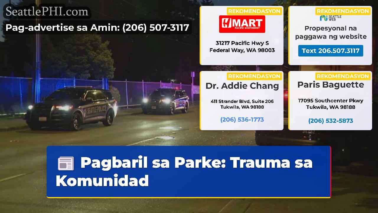 Pagbaril sa Parke: Trauma sa Komunidad