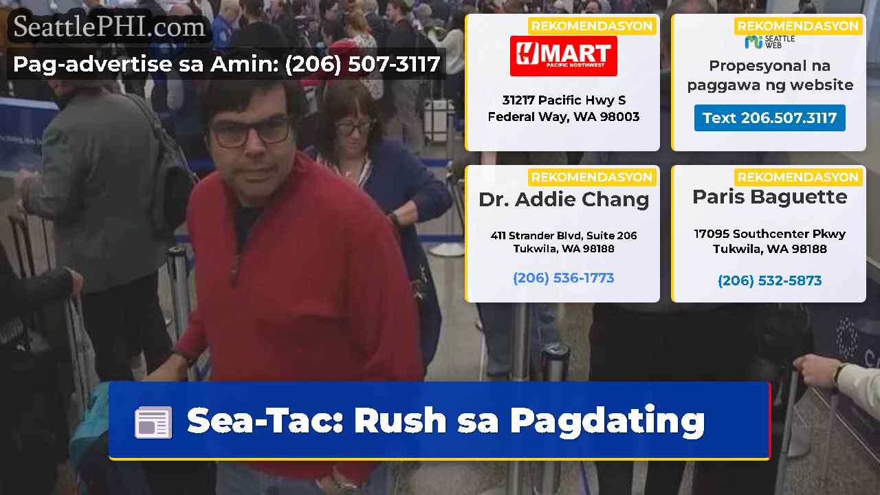 balita sa Seattle SeattlePHI