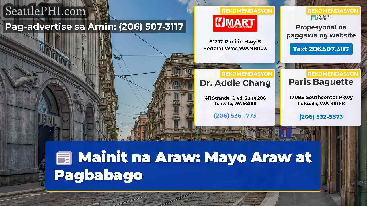 balita sa Seattle SeattlePHI