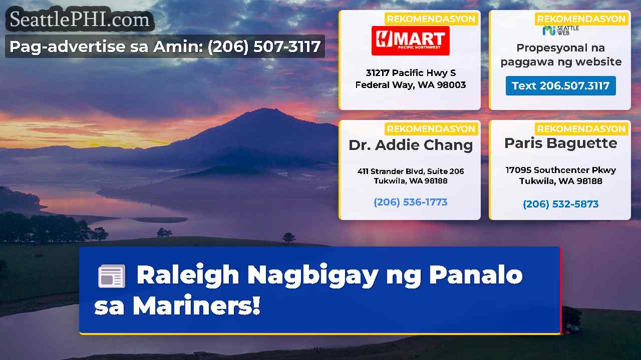 balita sa Seattle SeattlePHI