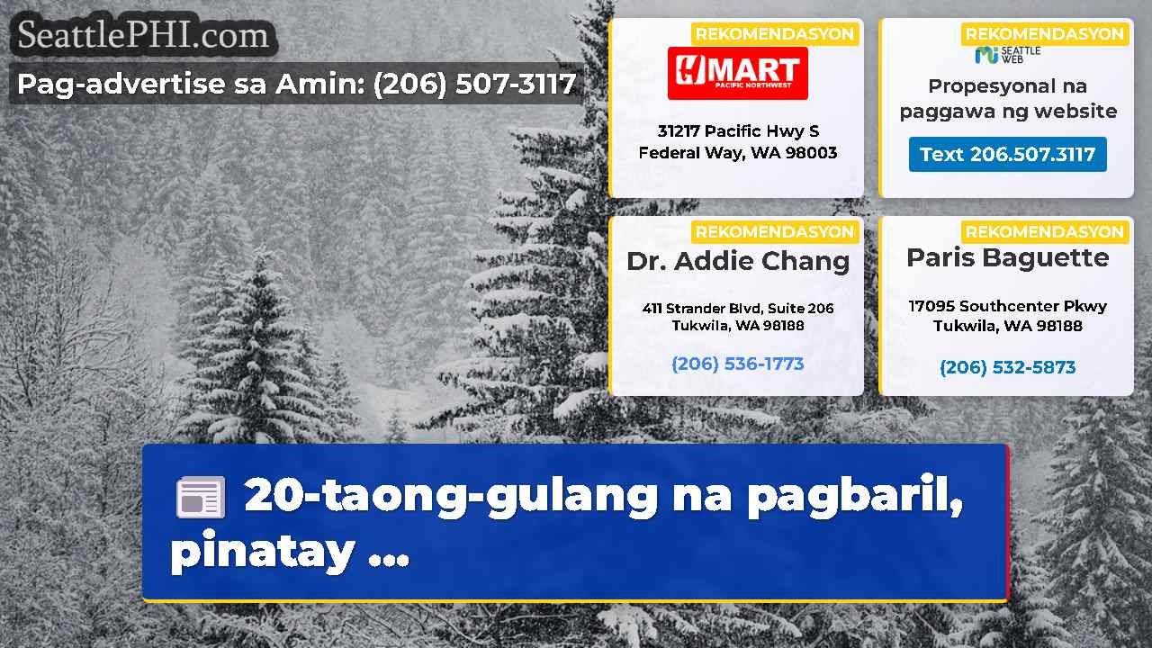 balita sa Seattle SeattlePHI