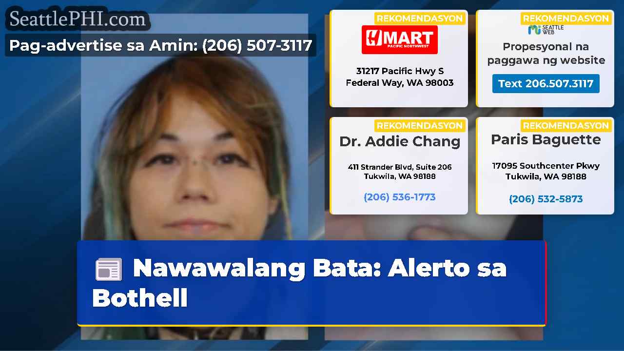 Nawawalang Bata: Alerto sa Bothell