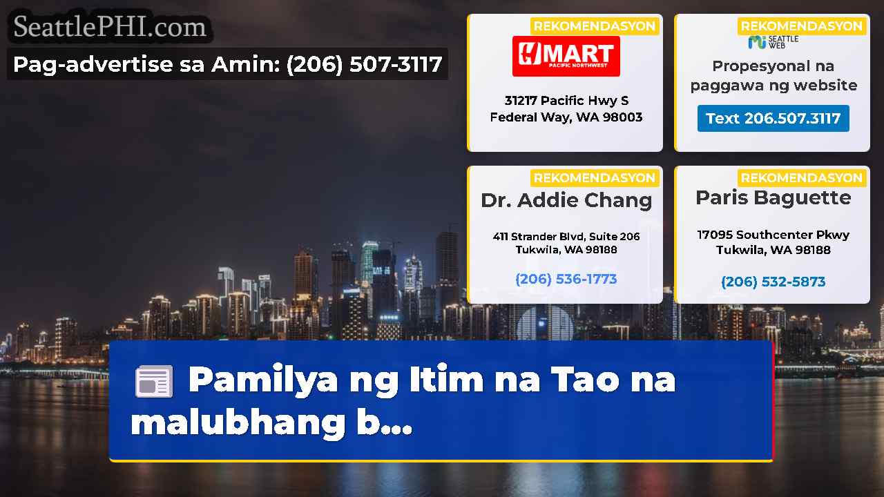 balita sa Seattle SeattlePHI