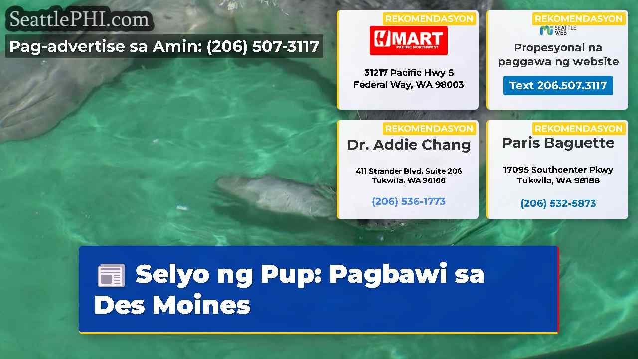 Selyo ng Pup: Pagbawi sa Des Moines