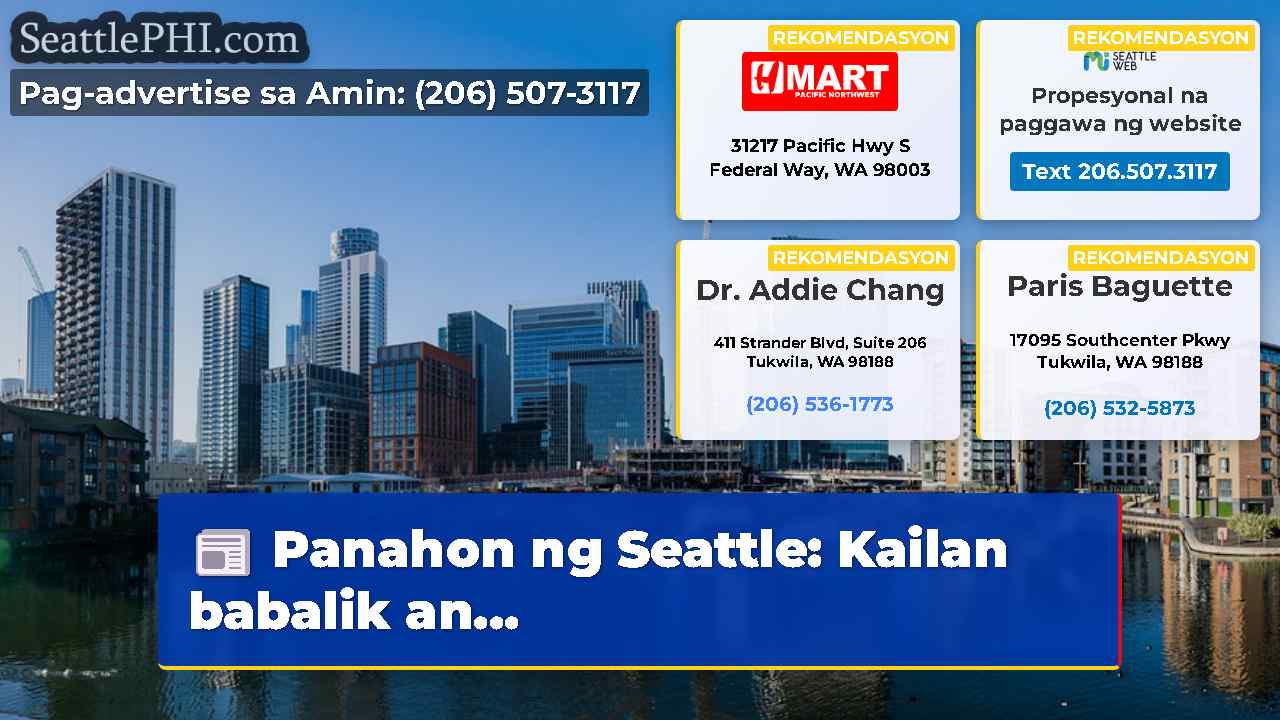 balita sa Seattle SeattlePHI