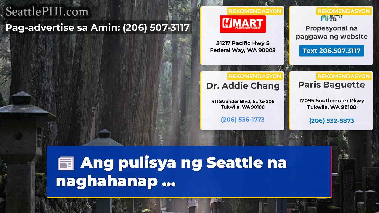 balita sa Seattle SeattlePHI