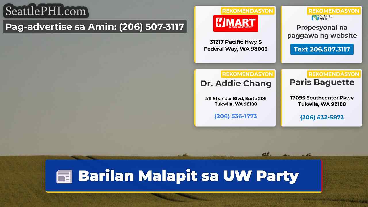 balita sa Seattle SeattlePHI