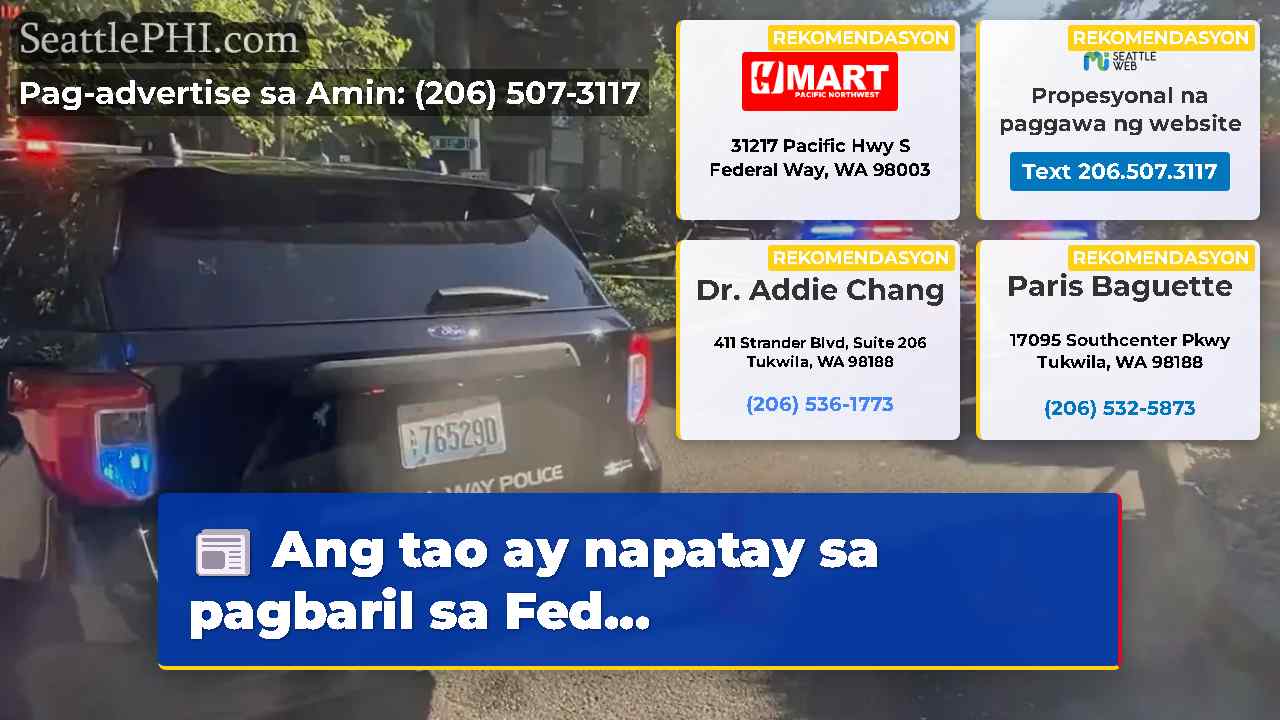 Ang tao ay napatay sa pagbaril sa Fed...