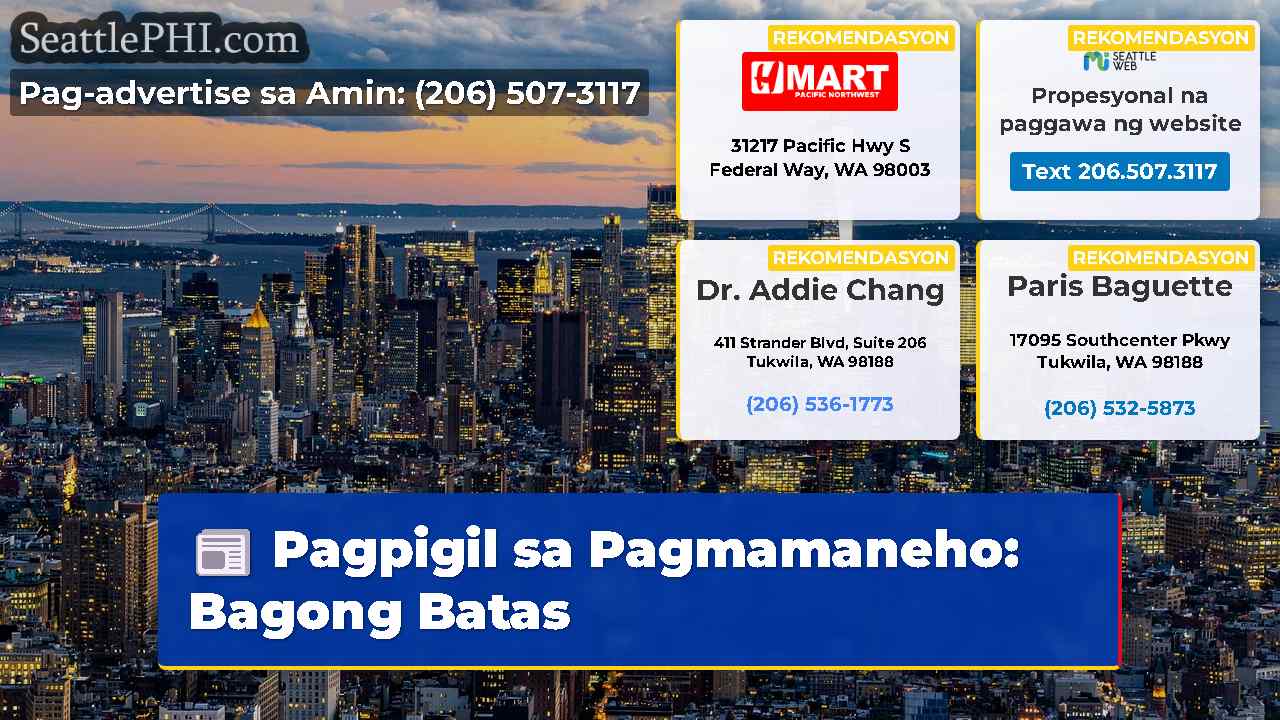 balita sa Seattle SeattlePHI