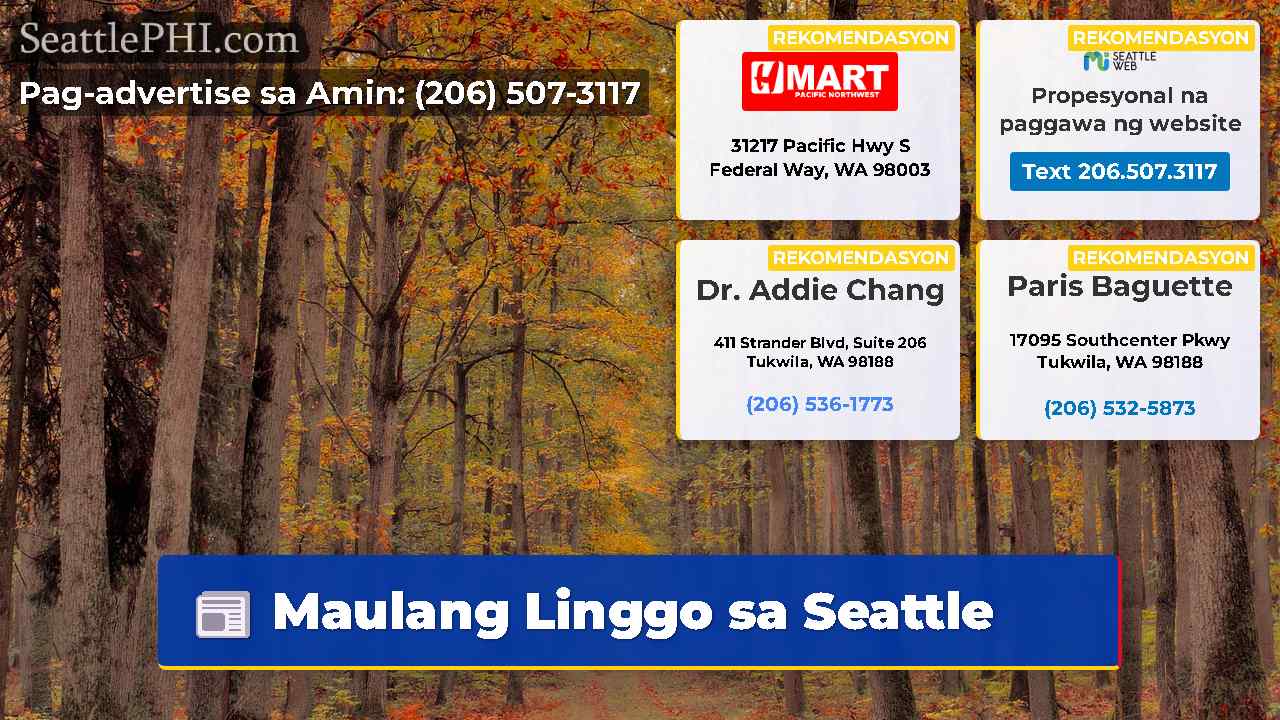 balita sa Seattle SeattlePHI