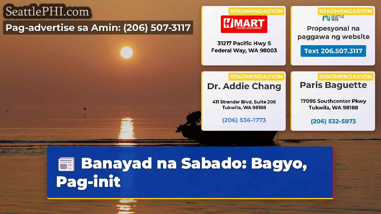 Banayad na Sabado: Bagyo, Pag-init