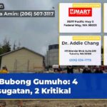 Bubong Gumuho 4 Nasugatan 2 Kritikal