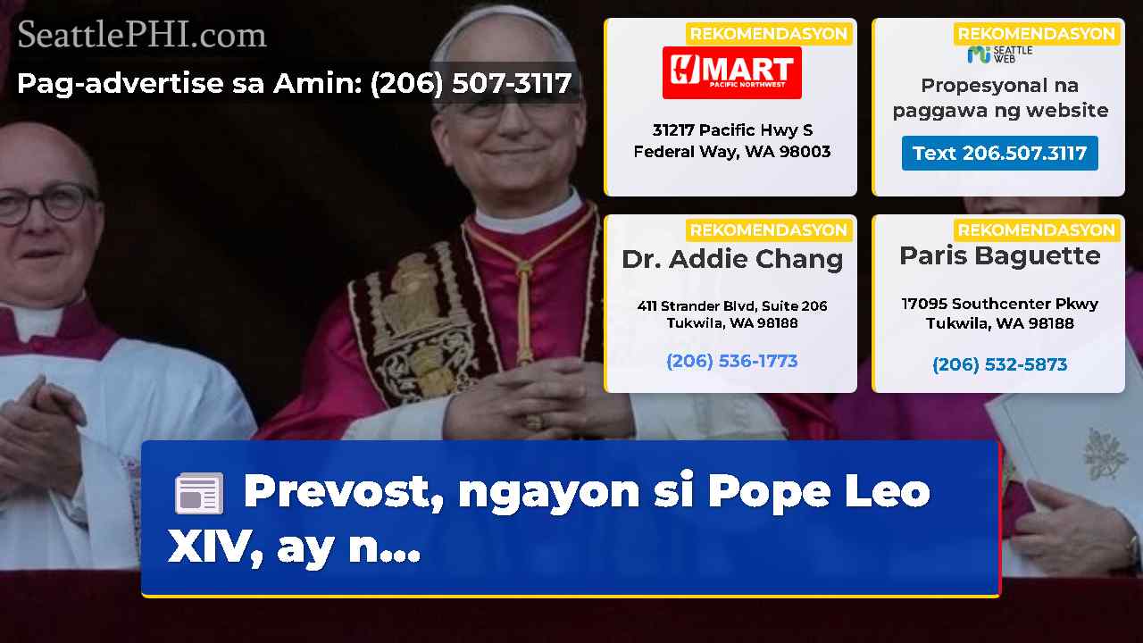 balita sa Seattle SeattlePHI