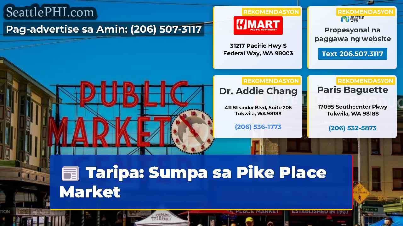 Taripa: Sumpa sa Pike Place Market
