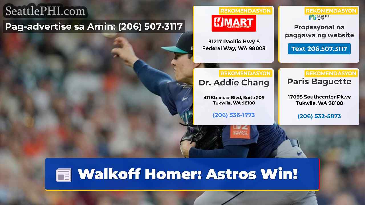 Walkoff Homer: Astros Win!