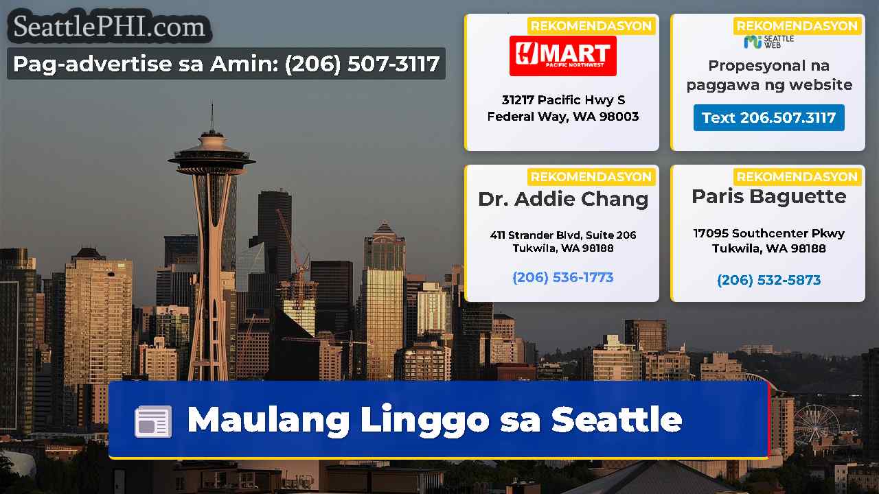balita sa Seattle SeattlePHI