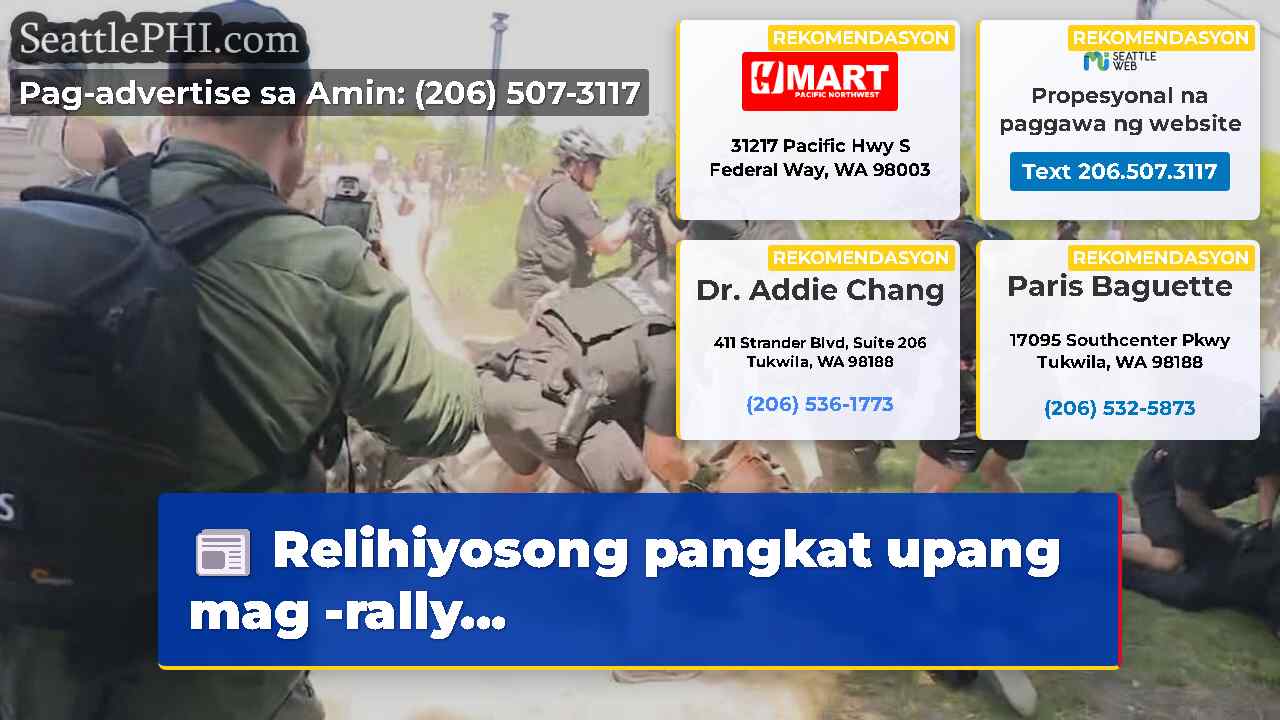 Relihiyosong pangkat upang mag -rally...