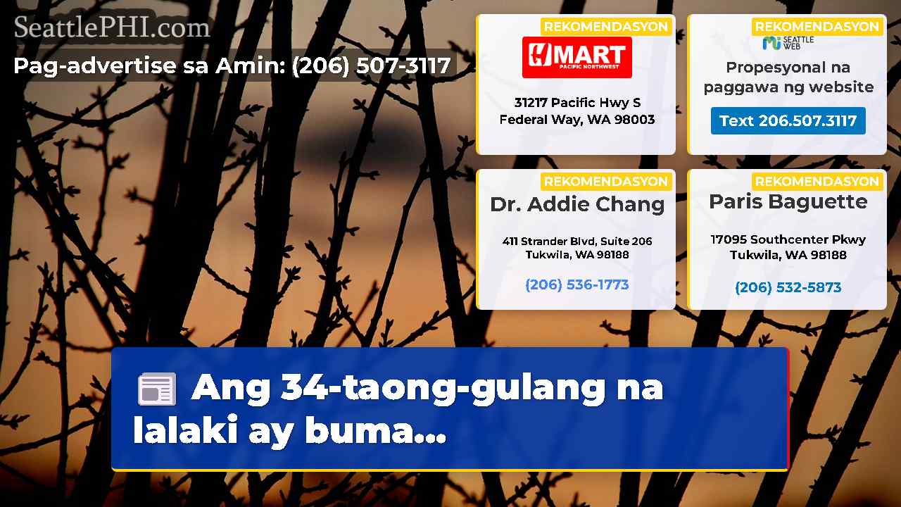 Ang 34-taong-gulang na lalaki ay buma...