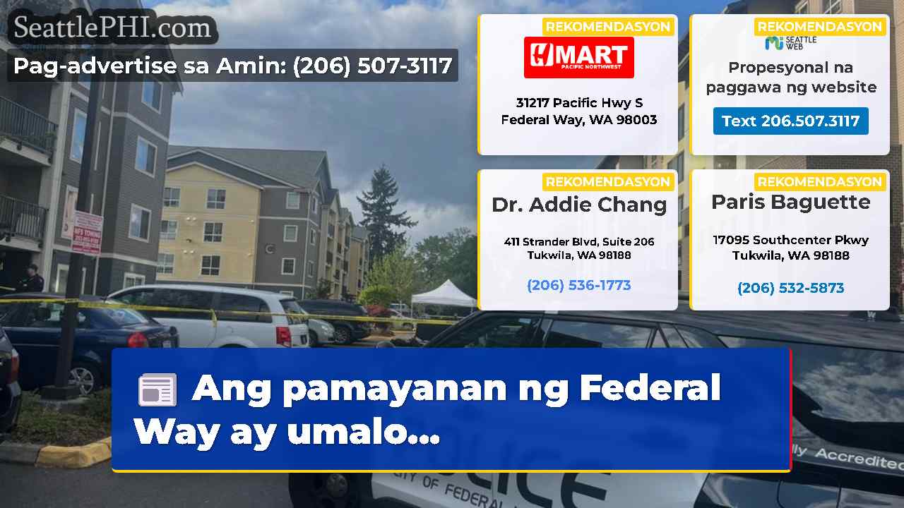 Ang pamayanan ng Federal Way ay umalo...