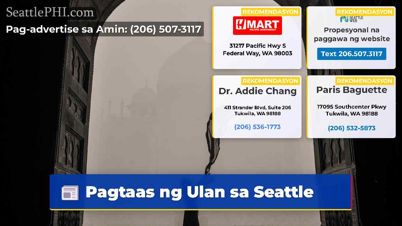 balita sa Seattle SeattlePHI