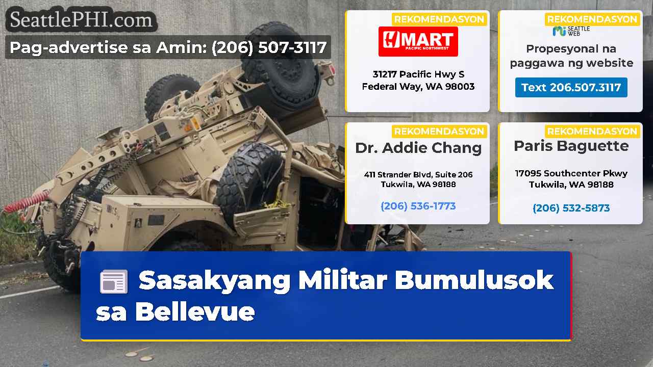 Sasakyang Militar Bumulusok sa Bellevue